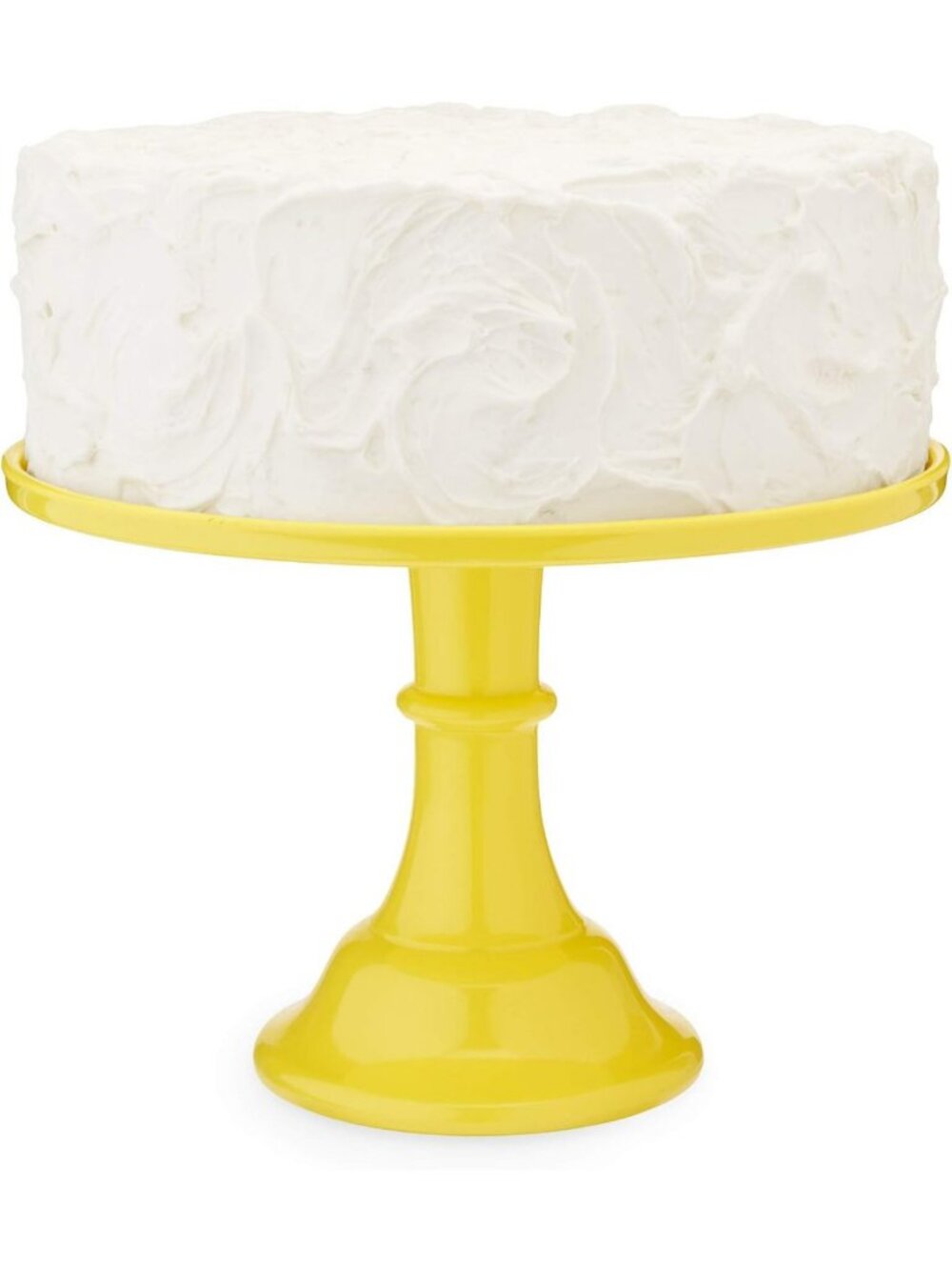 Bright Yellow Melamine Cake & Cupcake Stand - Home Decor, Dessert Accessory, 1